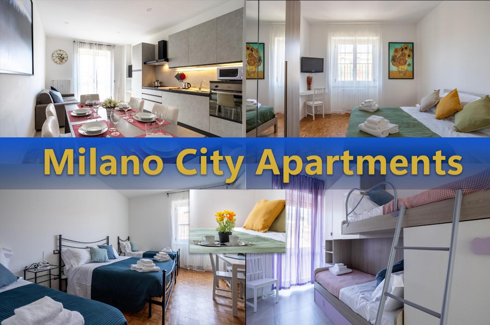 Milano City Apartments - Parking And Comfort - Spacious Apt Up To 8 Pax Exteriör bild